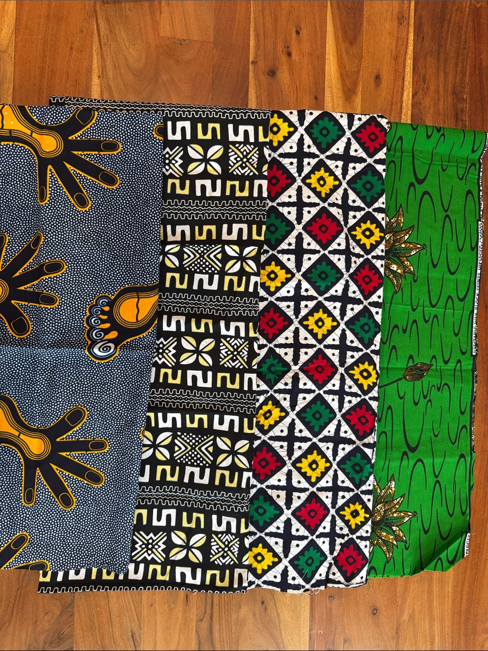 Ankara Fabric‎ - 4 yard bundle